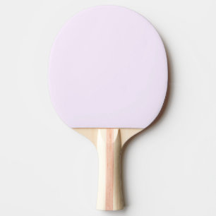Lila Rose Weich weißes, helles Pastell Solid Color Tischtennis Schläger