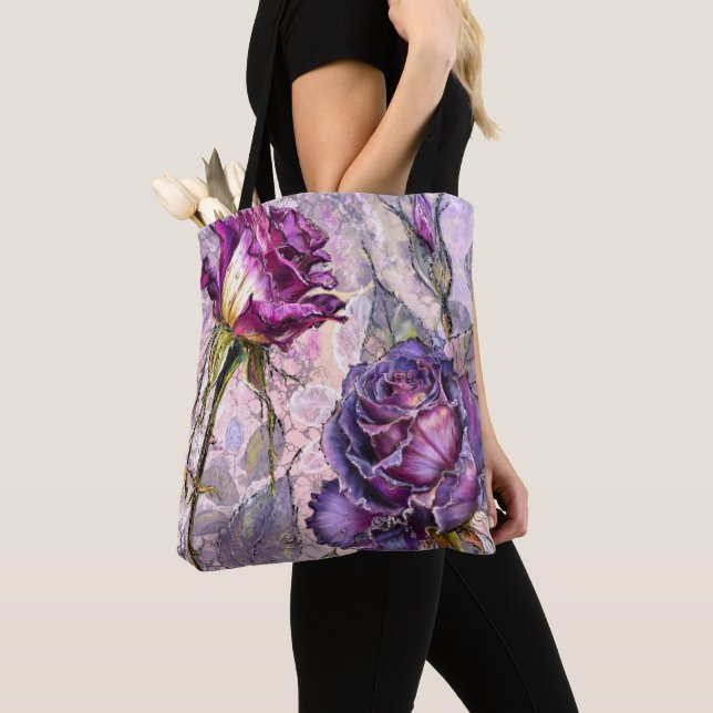 Lila Rosen-Tasche (Von Nahem)