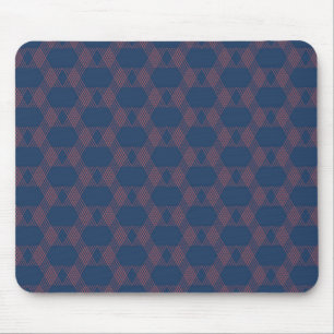 Lila, rote, trendige, coole, moderne Dekoration Mousepad