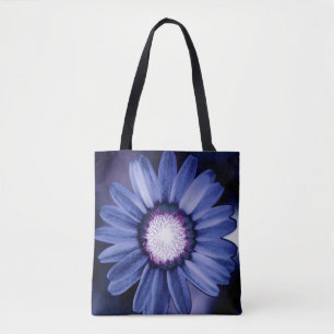 Lila rustikale Daisy Tote Tasche
