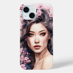 Lila Sakura Tattoo Case Mate Phone Case