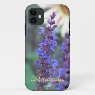 Lila Salvia Blume iPhone 5 Fall *Persönlich gestal Case-Mate iPhone Hülle