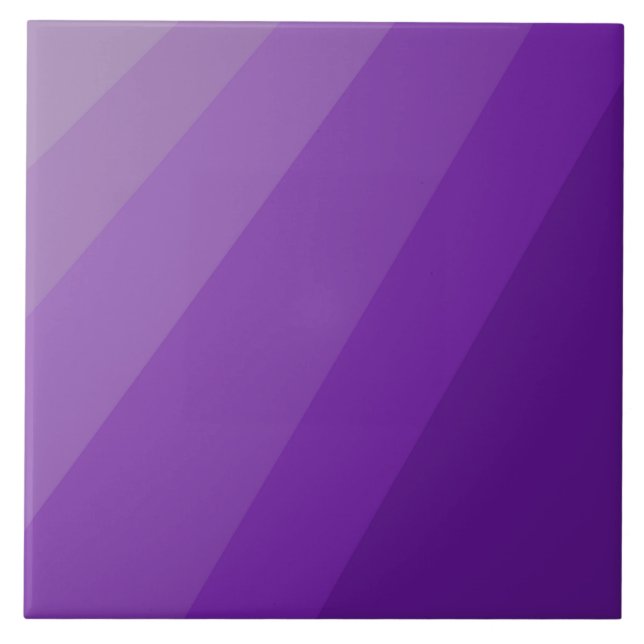 Lila Schattierungen  Fliese (Vorderseite)