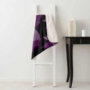 Lila Schläger Sherpadecke