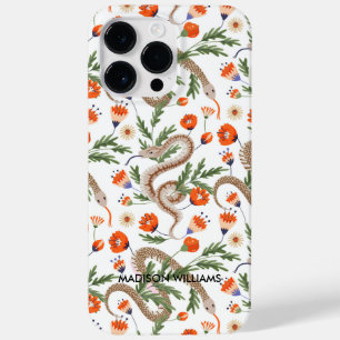 Lila Schlange und botanisch-Personalisiert Case-Mate iPhone 14 Pro Max Hülle