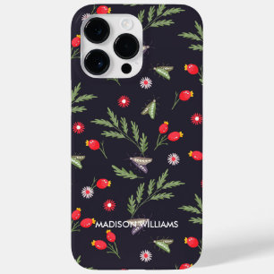 Lila Schlange und botanisch-Personalisiert Case-Mate iPhone 14 Pro Max Hülle