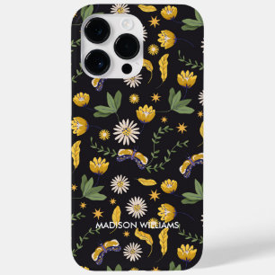 Lila Schlange und botanisch-Personalisiert Case-Mate iPhone 14 Pro Max Hülle