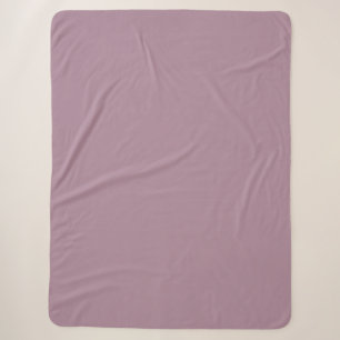 Lila, Schlicht lila Sherpadecke