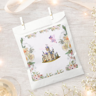 Lila Schloss Messe Geburtstag Thema mit Märchen Geschenktütchen