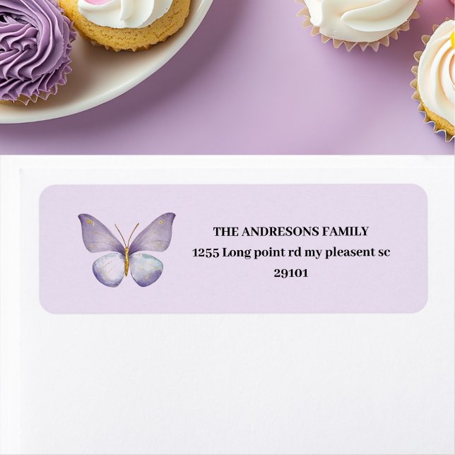 Lila Schmetterling (Von Creator hochgeladen)