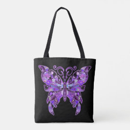 Lila Schmetterling 31 Tote Bag
