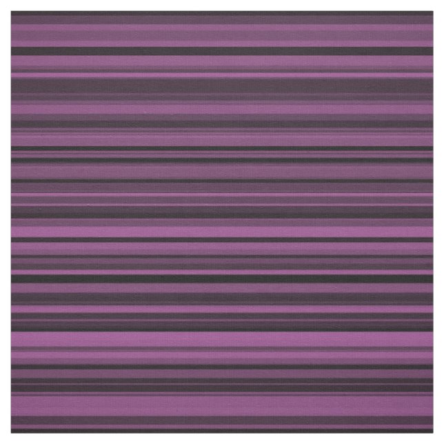 Lila Schwarze Streifen Stoff (Muster)