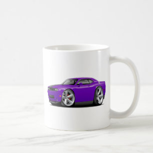Lila-Schwarzes Auto des Herausforderer-SRT8 Kaffeetasse