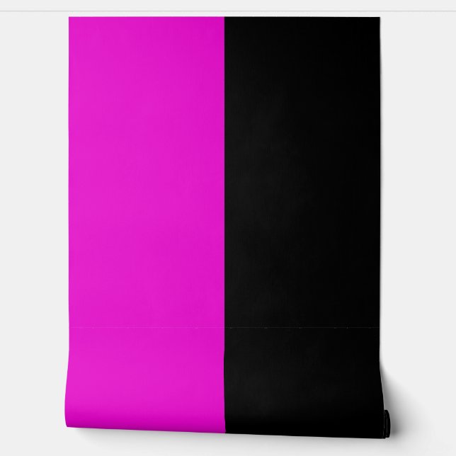 Lila schwarzes Muster für große Streifen Tapete (Abrollen)