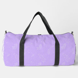 LILA SEEPFERD UND UNTERSEETHEMA DUFFLE BAG