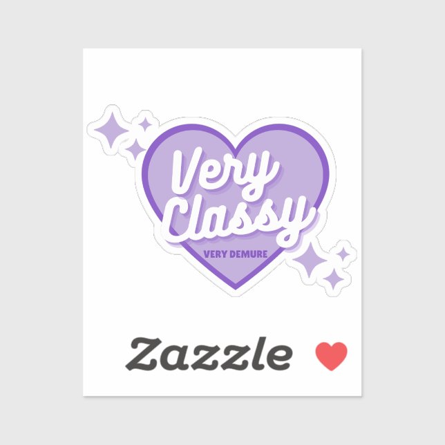 Lila sehr schmucke aufkleber (Blatt)