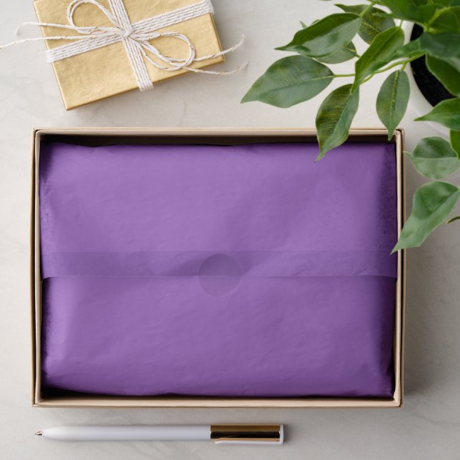 Lila Seidenpapier (Geschenk)