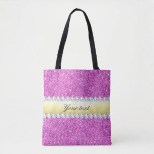 Lila Sequenzen Gold Found Diamanten