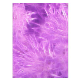 Lila Shades-Blume verändert Tischdecke