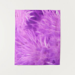 Lila Shades-Blume verändert Wandteppich