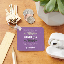 Lila Shine. Shine. Hell. Shine. Shine. Schlüsselanhänger