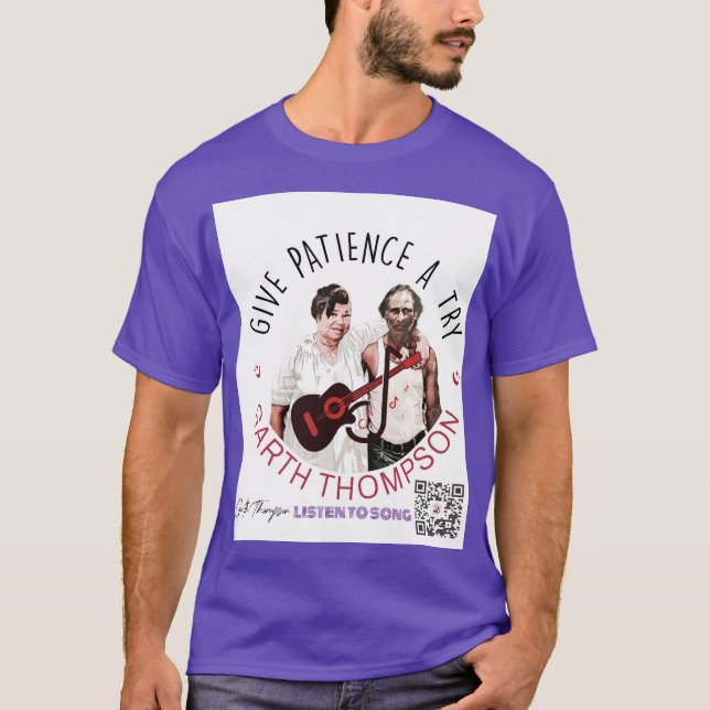 Lila Shirt (Vorderseite)