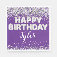 Lila SilberGeburtstagsparty