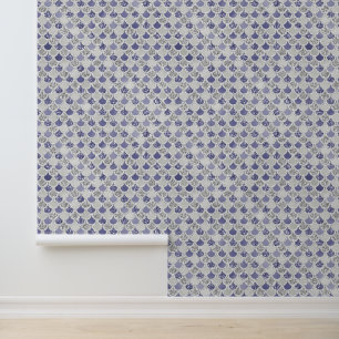 Lila Silver Glitzer Mermaid Tapete