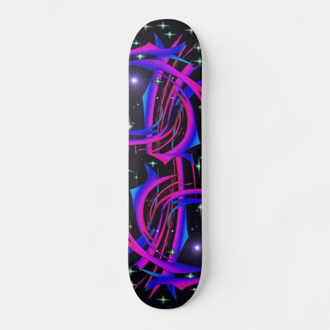 Lila Skateboard (Vorderseite)