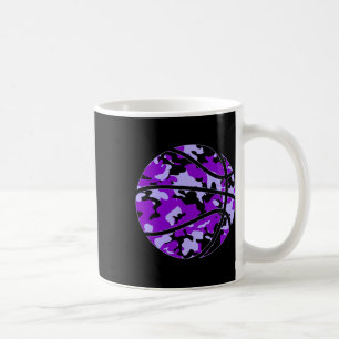 Lila Sketch Camouflage - Lila Camouflage Sketch Kaffeetasse