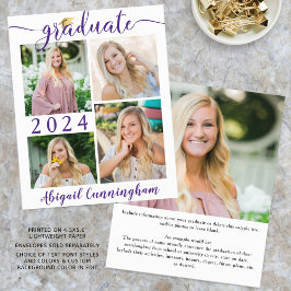 Lila Skript für die Ankündigung von Haushaltsforts