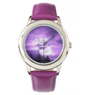 Lila Sky Watch Armbanduhr