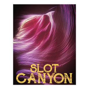 Lila-Slot-Canyon Rosa Text oder Ihr Foto und Text
