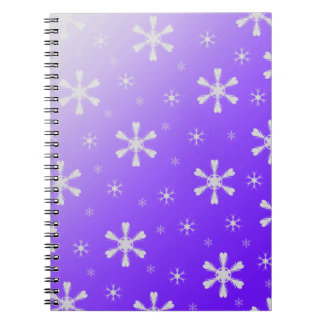 Lila SnowflakNotebook Notizblock