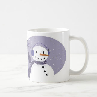 Lila Snowman-Tasse Tasse