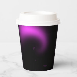 Lila Sonnenbrille Pappbecher