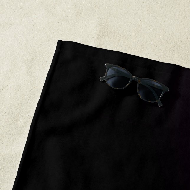 Lila Sonnenbrille Strandtuch (Beispiel)