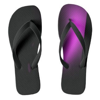 Lila Sonnenstrahl-Wirbellichter Flip Flops
