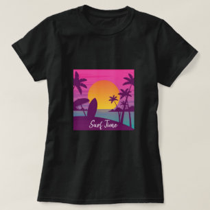 Lila Sonnenuntergang T-Shirt