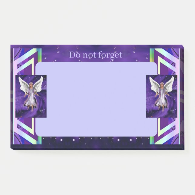 LILA SOUL 3 POST-IT KLEBEZETTEL (Vorderseite)