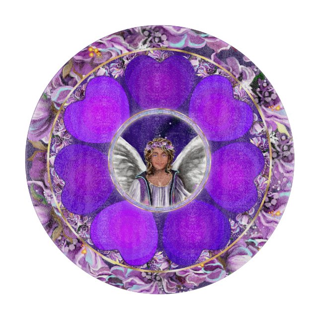 Lila Soul, Einzelschneidplatte Schneidebrett (Vorderseite)