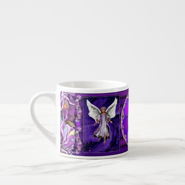 Lila Soul Espresso Cup Espressotasse (Links)
