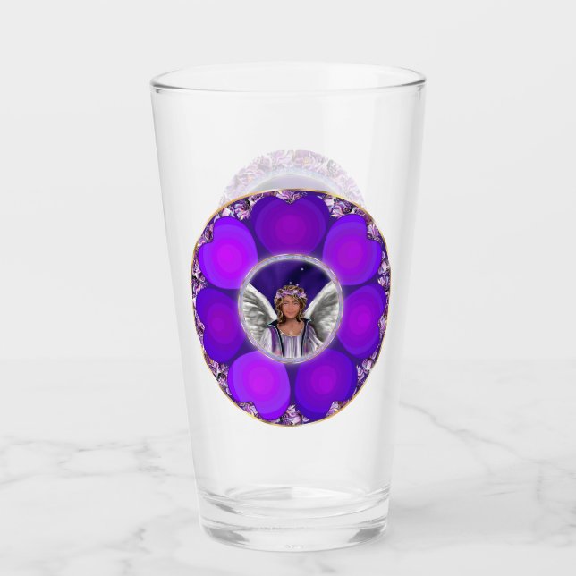 Lila Soul Glas (Vorderseite)