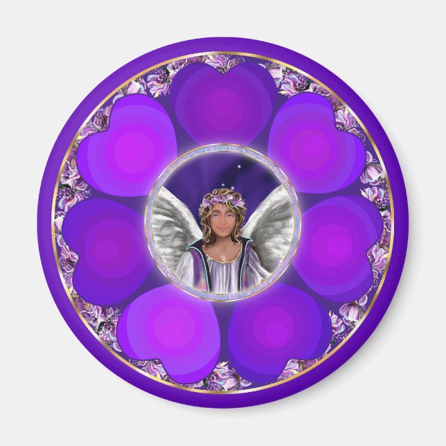 Lila Soul Magnet (Vorne)