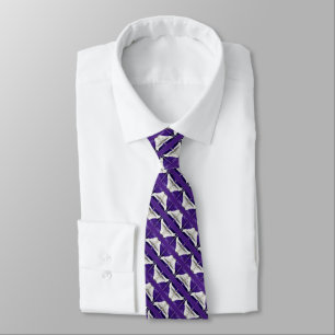 Lila Soul Neck Tie Krawatte