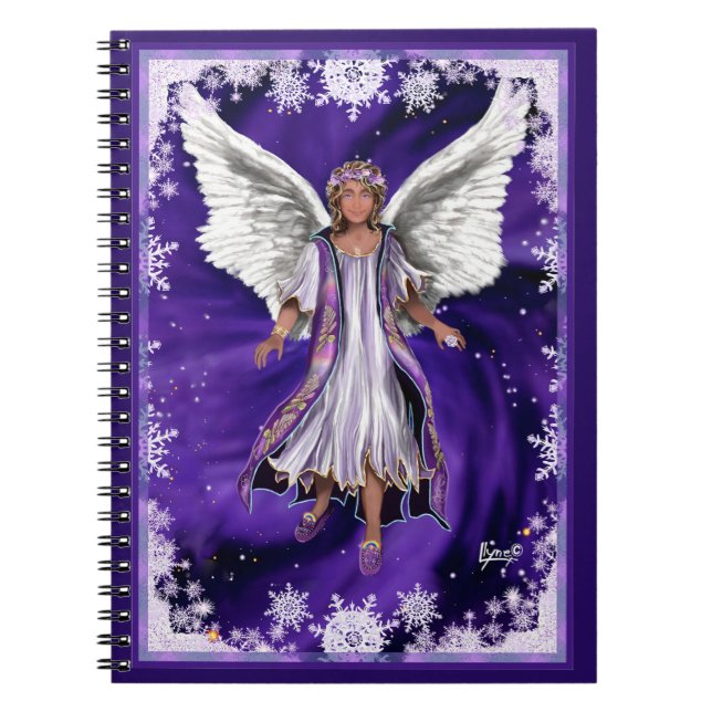 Lila Soul-Notebook Notizblock (Vorderseite)