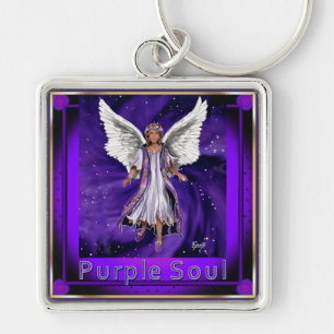 Lila Soul Schlüsselanhänger