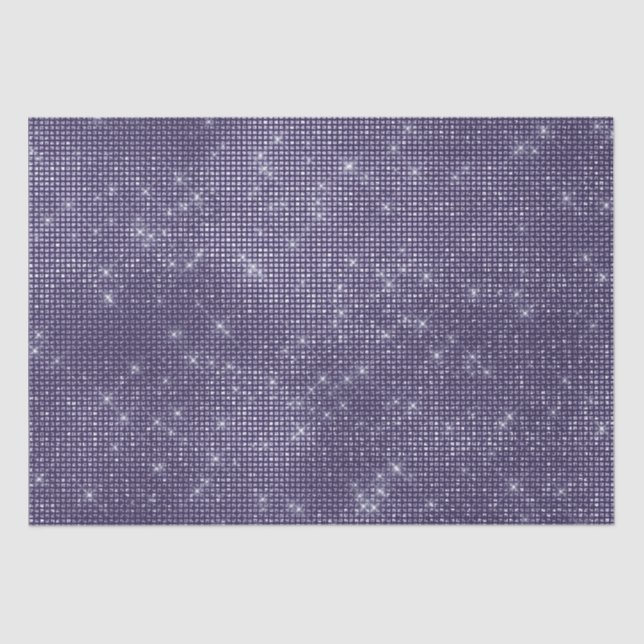 Lila Sparkle Seidenpapier (Vorderseite)