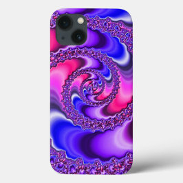 Lila Spirale Case-Mate iPhone Hülle