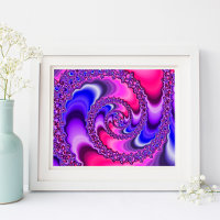 Lila Spirale